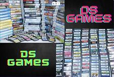 AUTHENTIC NINTENDO DS GAMES YOU PICK BUY 2 GET 1 50% PLAY TESTED CLEAN PINS for sale  Shipping to South Africa