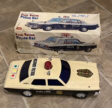 VINTAGE ALPS JAPAN PUSH BUTTON POLICE CAR TOY BATTERY OPERATED for sale  Shipping to South Africa