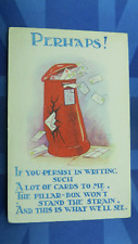 Comic poem postcard for sale  BROUGH