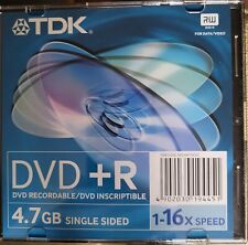 Tdk dvd blank for sale  WITNEY