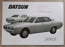 Datsun 240k saloon for sale  BOURNE
