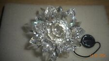 Crystal glass flower for sale  SHEFFIELD