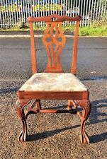 Antique mahogany chippendale for sale  SWANSEA