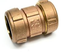 Tubo de cobre 1-1/4" tubo de compressão latão acoplamento de união 3" de comprimento comprar usado  Enviando para Brazil