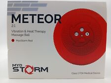 Bola vermelha de massagem terapêutica de vibração e calor MyoStorm Meteor 2.1 CAIXA ABERTA comprar usado  Enviando para Brazil
