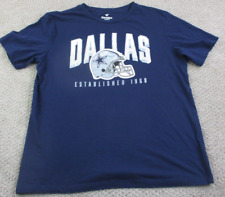 Camisa Dallas Cowboys Adulto Extra Grande Azul Marino Fanáticos NFL Fútbol Hombres, usado segunda mano  Embacar hacia Argentina
