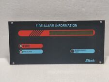 Eltek 234112 Fire Alarm Information Panel Vr. 61648 24vdc for sale  Shipping to South Africa