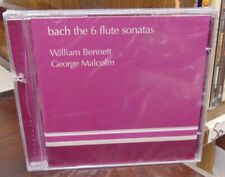 William Bennett & George Malcolm - Bach: 6 Flute Sonatas / Resonance RSN3008 M for sale  Shipping to South Africa