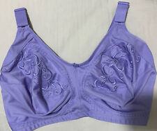 M&S TOTAL SUPPORT COTTON RICH NONWIRED FULLCUP Bra With Side BONE LAVENDER 36J for sale  Shipping to South Africa