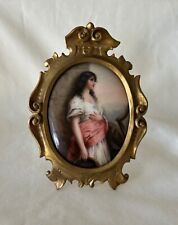 Antique miniature portrait for sale  USA