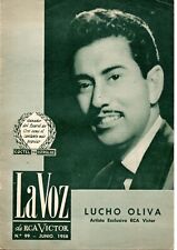 LA VOZ DE RCA VICTOR, REVISTA DE MÚSICA, LETRAS Y NOTAS, EDICIÓN CHILE, AÑO 1958 segunda mano  Embacar hacia Mexico