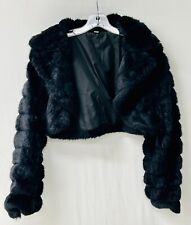 Black faux fur for sale  Modesto