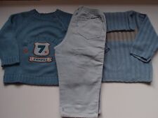 Lote niño: jerseys y pantalón de micropana. Talla 18-24 meses. COMBINO ENVÍOS segunda mano  Ansoáin/Antsoain