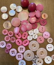 Pink sewing button for sale  Anderson