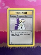 Pokemon Card Imposter Professor Oak Conjunto Base Raro 73/102 Quase Perfeito comprar usado  Enviando para Brazil