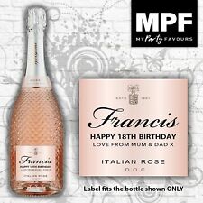 Personalised freixenet rose for sale  KETTERING