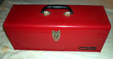 red metal tool box w tray for sale  Quakertown