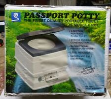 Usado, ** PASSAPORTE POTTY WC CAMPISMO Portátil - Modelo 6001 w Orig BOX- Porta Potti comprar usado  Enviando para Brazil