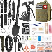 Kit de sobrevivência de emergência 142 peças Tactico Supervivencia kit tático de primeiros socorros comprar usado  Enviando para Brazil