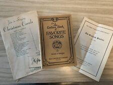 Vintage song books for sale  Byron