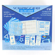 Kit de scrapbook memórias para todas as ocasiões 8" X 8" azul, usado comprar usado  Enviando para Brazil