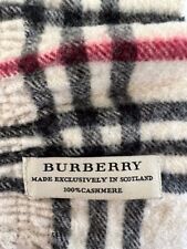 Burberry cahmere scarf for sale  Ann Arbor