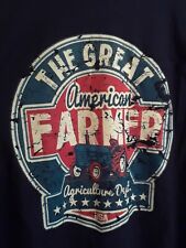 Camiseta Great American Farmer 2XL nova sem etiquetas com bolso azul marinho trator agrícola  comprar usado  Enviando para Brazil