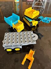 Lego Duplo Construção Caminhão basculante pequeno, base de guindaste comprar usado  Enviando para Brazil