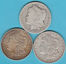 Three silver morgan for sale  Checotah