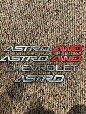 Chevrolet astro awd for sale  Richmond