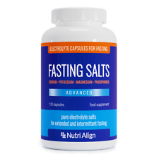 Fasting Salts Advanced - Pure Electrolyte Capsules for Fasting (120 capsules) comprar usado  Enviando para Brazil