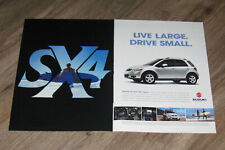 Carro Suzuki AD 2009 SX4 Crossover original DUAS páginas de revista anúncio, usado comprar usado  Enviando para Brazil