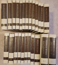 Juego completo de 22 volúmenes 1974 World Book Encyclopedia segunda mano  Embacar hacia Argentina