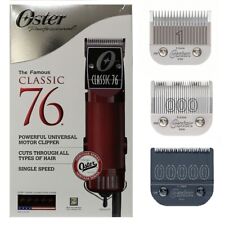 Usado, Cortador de motor universal Oster Classic 76 com lâmina destacável #000, #00000 e #1 comprar usado  Enviando para Brazil