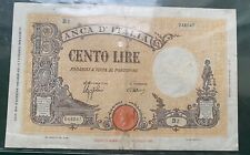 100 lire 1942 usato  Italia