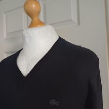 lacoste v neck jumper for sale  DUNSTABLE