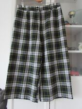 Topshop tartan wide for sale  SHEFFORD