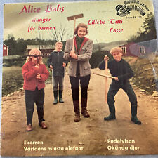 Alice babs sjungen gebraucht kaufen  Bergisch Gladbach