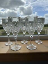 Galway crystal goblets for sale  STOKE-ON-TRENT