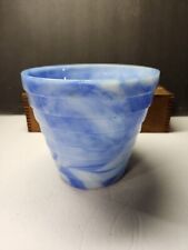 cobalt flower pot blue for sale  Tonawanda