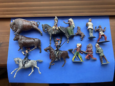 ASSORTMENT OF OLD  FIGURES SOME METAL SOME LEAD  12 IN TOTAL for sale  Shipping to South Africa