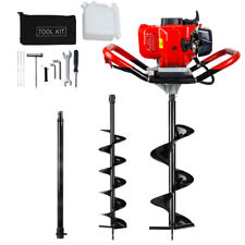 52CC 2.5HP Gas Powered Post Hole Digger with 4" Earth Auger Bit 23" Extension for sale  Los Angeles