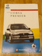 Usado, Folheto Vauxhall Corsa Premier 1996 comprar usado  Enviando para Brazil