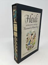 Heidi por Johanna Spyri 1945 HC Illustrated Junior Library Slipcase William Sharp comprar usado  Enviando para Brazil