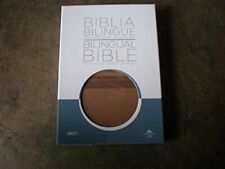 Biblia Bilíngue / Bíblia Bilíngue RVR 1960/NKJV; Couro Macio / Marrom Duo Ton... comprar usado  Enviando para Brazil