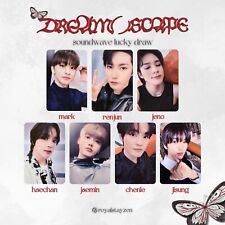 Cartão fotográfico oficial NCT DREAM ALBUM DREAM( )SCAPE SOUNDWAVE LUCKY DRAW EVENT comprar usado  Enviando para Brazil