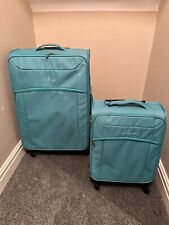 Featherstone turquoise suitcas for sale  HULL