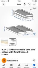 Ikea utaker bed for sale  BARNET