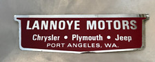Lannoye motors vintage for sale  Seattle