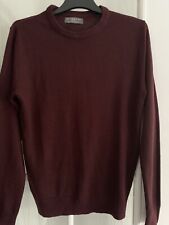 Mens primark burgundy for sale  GLASGOW